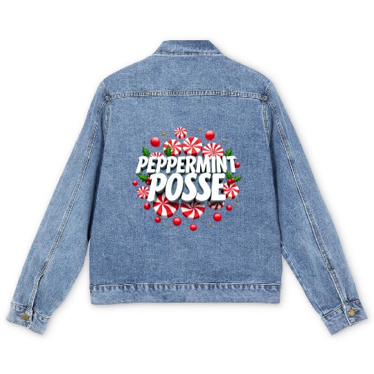 Peppermint Posse Men's Denim Jackets
