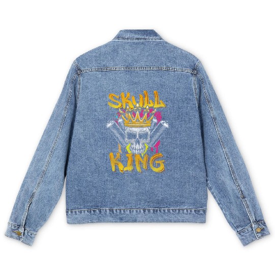 Spray Can Subway House Neon Men's Denim Jackets