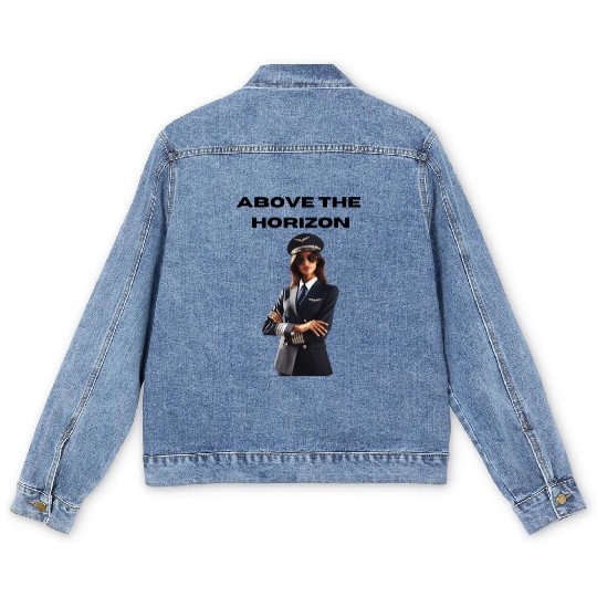 Above The Horizon - Men's Denim Jackets for Pilots