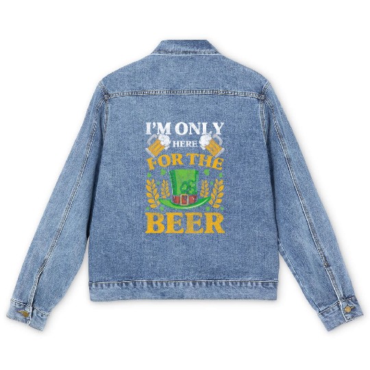 Pub Shamrock Pot World Tour Men's Denim Jackets