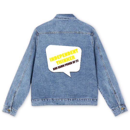 Independent Thinker Men's Denim Jackets