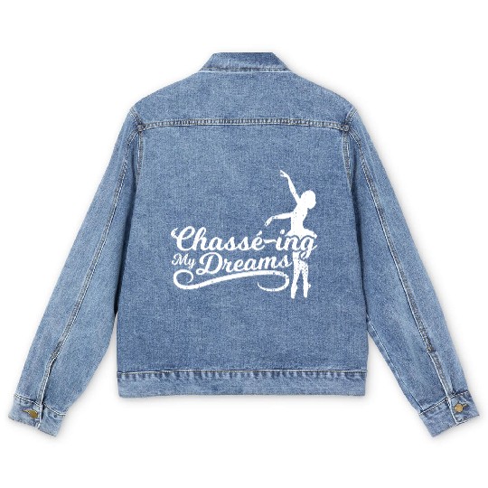 Ballet Motivation Men's Denim Jackets