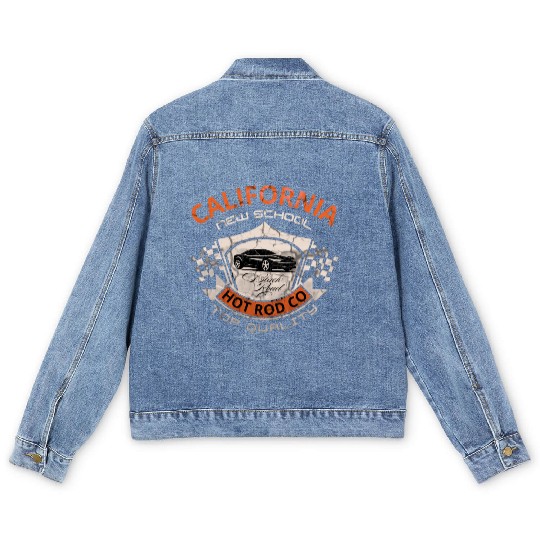 California New School Hot Rod Co. Men's Denim Jackets