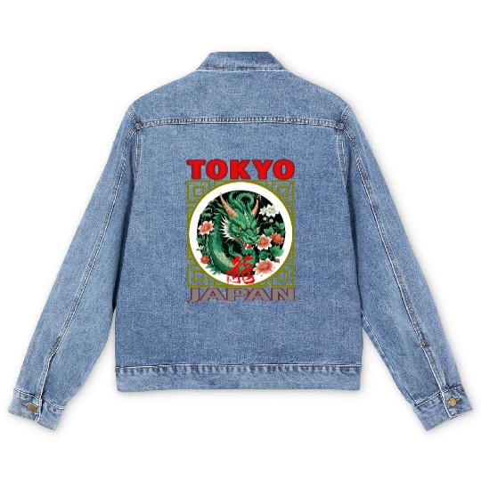Tokyo Green Dragon Men's Denim Jackets