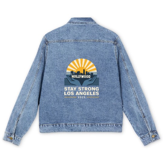 Los Angeles 2025 - Strength in Unity Men's Denim Jackets