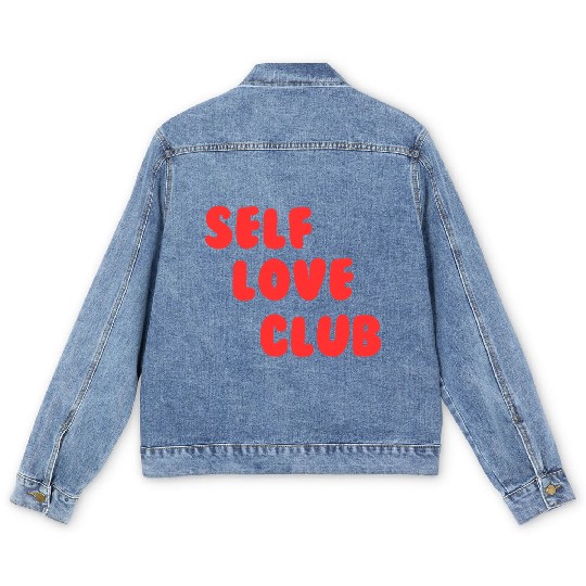 Self Love Club on Women's Men's Denim Jackets