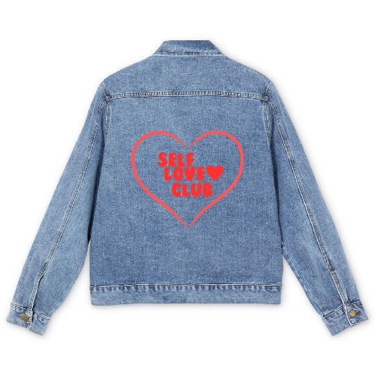 Self Love Club on Women's Men's Denim Jackets
