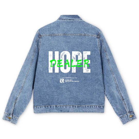 Hope Dealer Green Men's Denim Jackets