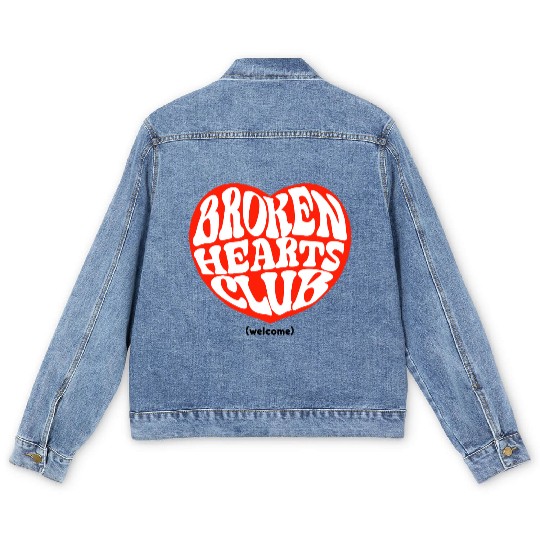 Broken Hearts Club Men's Denim Jackets