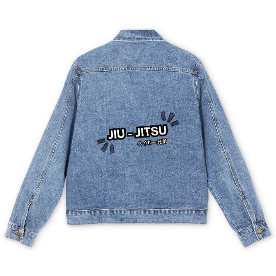 Jiu-Jitsu anime The Peyrou Brothers Kids Men's Denim Jackets