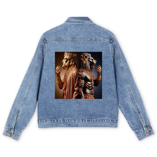 Beast king Men's Denim Jackets