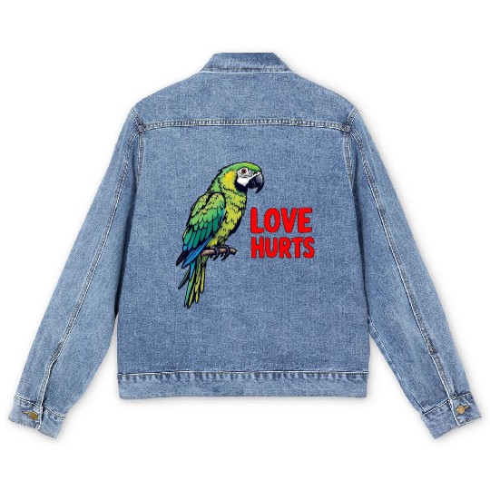 Love Hurts Men's Denim Jackets