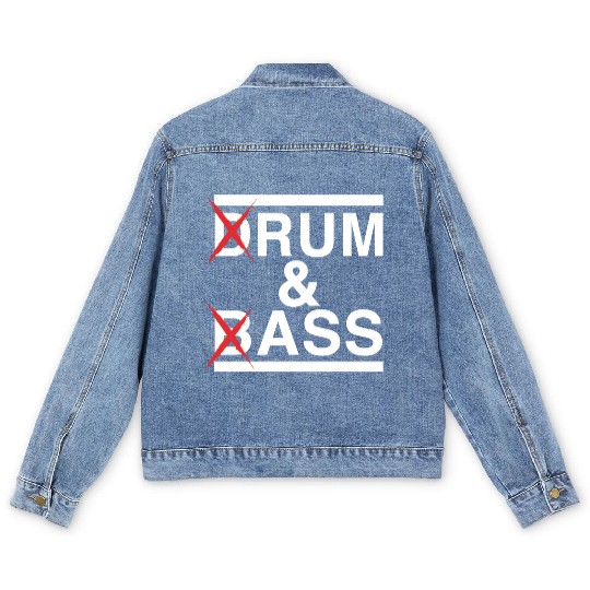 Drum And Bass Men's Denim Jackets