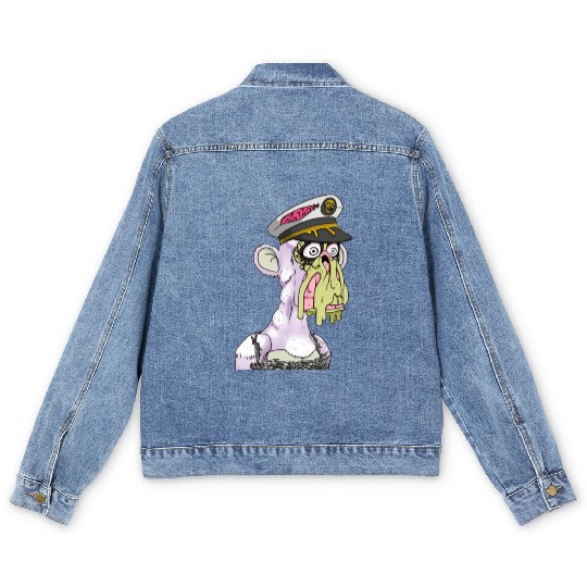 mutant ape pilot Men's Denim Jackets
