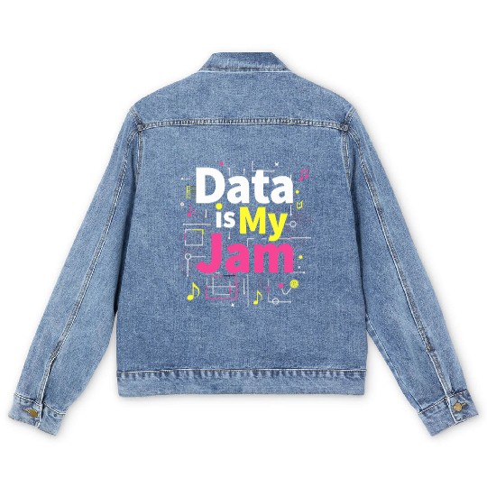 Data Analyst Big Data Specialist Business Men's Denim Jackets