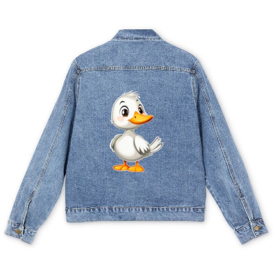 White duck Men's Denim Jackets