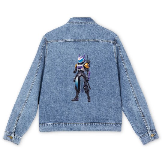 Retro Clear Metal Game Boy Color Men's Denim Jackets Designs