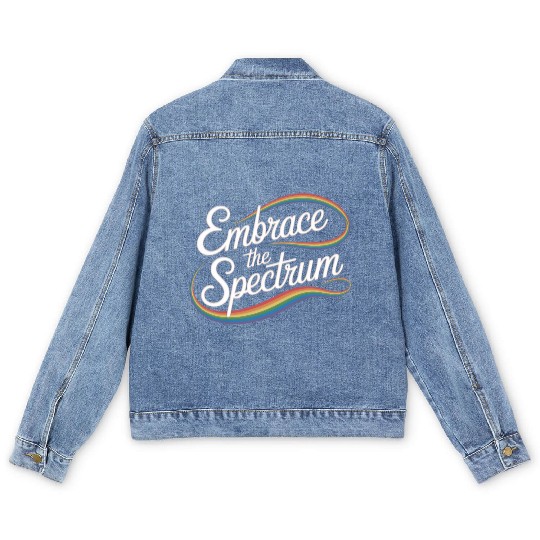 Embrace the Spectrum Men's Denim Jackets
