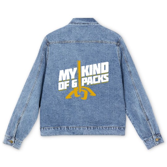 Horseshoe Pitching Men's Denim Jackets