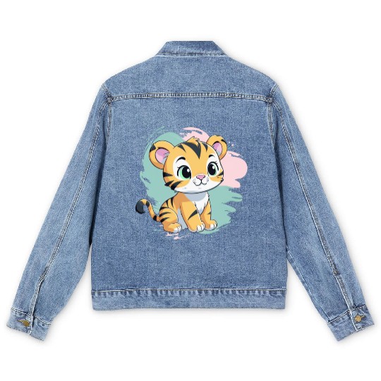 Bambino! - Tiger Cub Men's Denim Jackets