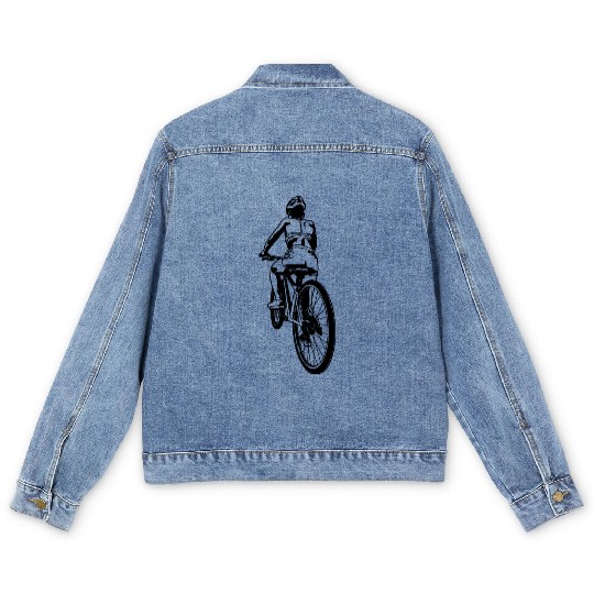 Cycling Woman Men's Denim Jackets