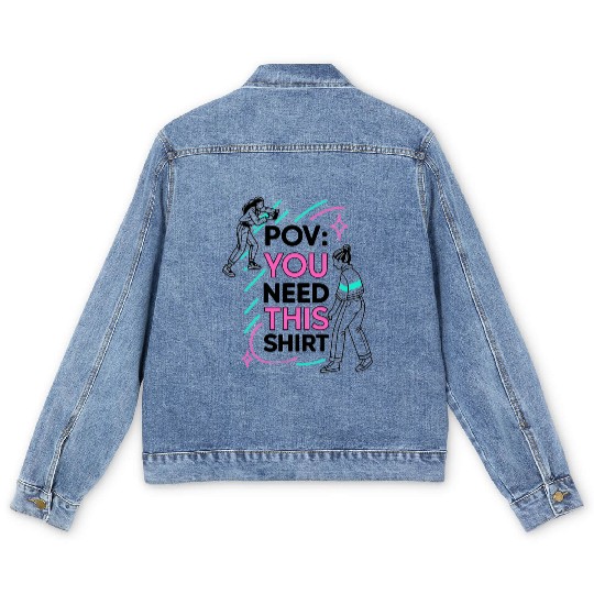 POV: You Need This Men's Denim Jackets – Viral TikTok Aesthetic