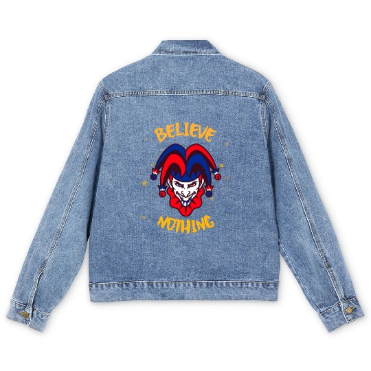 April 1st Prank Men's Denim Jackets Unisex Men's Denim Jackets | Fun Gift