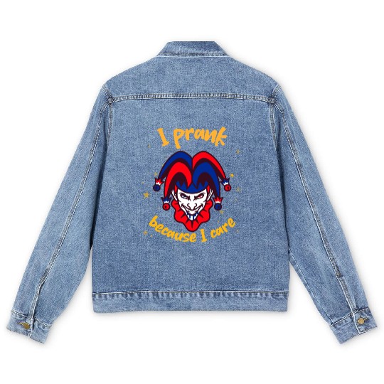 April 1st Prank Men's Denim Jackets Unisex Men's Denim Jackets | Fun Gift