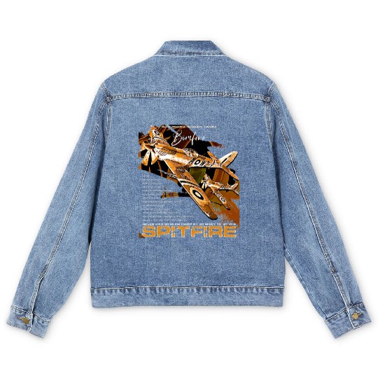 Spitfire Legend: WWII Icon in Flight Men's Denim Jackets