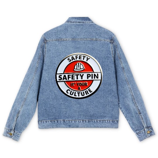 Safety Pin Men's Denim Jackets