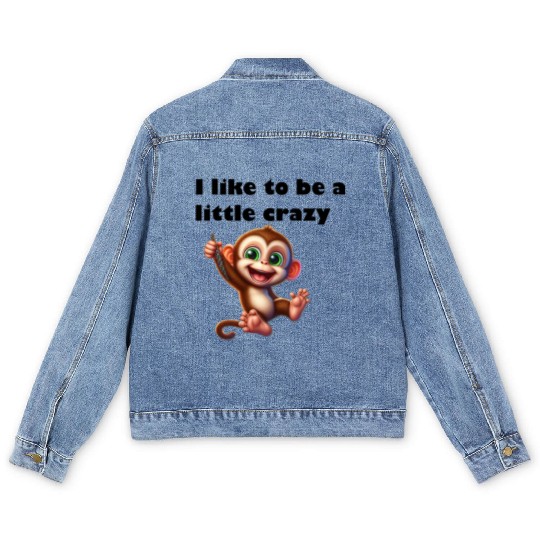crazy monkey Men's Denim Jackets