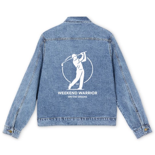 Weekend Warrior Golf Apparel Men's Denim Jackets