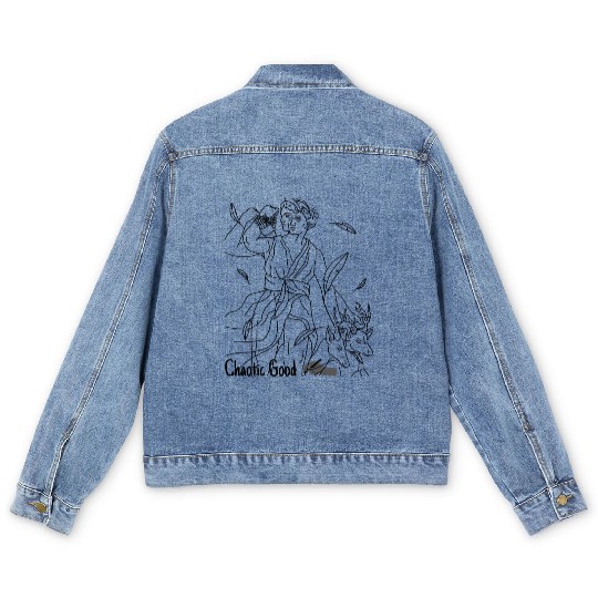 Clean Aesthetic - Aesthetic clothes - Chaotic Good Men's Denim Jackets