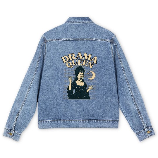 Drama Queen – Loud, Proud, and Slightly Unhinged Men's Denim Jackets