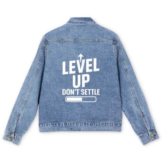 Level up, don't settle Men's Denim Jackets