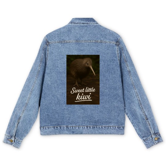 Sweet Little Kiwi Men's Denim Jackets