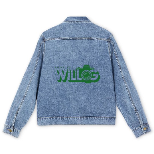Dark Green Men's Denim Jackets