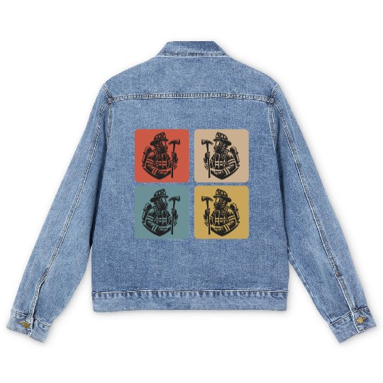 Fire Brigade - Heroes In Action Men's Denim Jackets