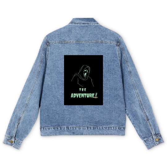 The Adventure Ghostface Men's Denim Jackets