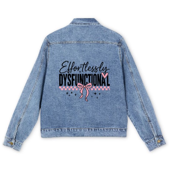 Effortless Hot Mess Men's Denim Jackets