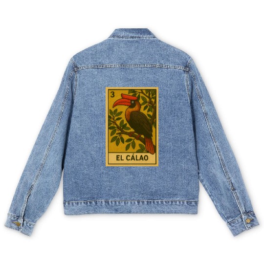 EL CÁLAO - THE KALAW - LA LOTERÍA Men's Denim Jackets