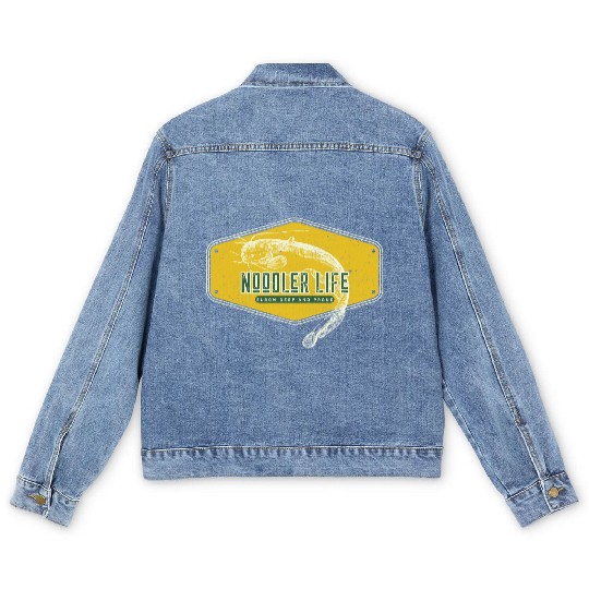 Elbow Deep Proud Noodle Life Men's Denim Jackets