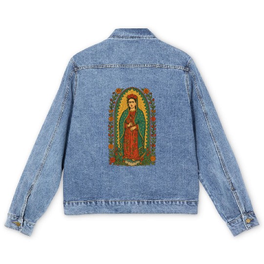 Frida Kahlo Men's Denim Jackets