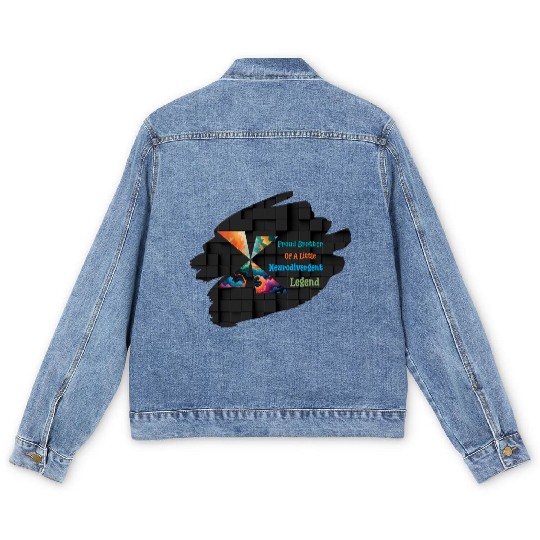Neurodivergent Legend Men's Denim Jackets