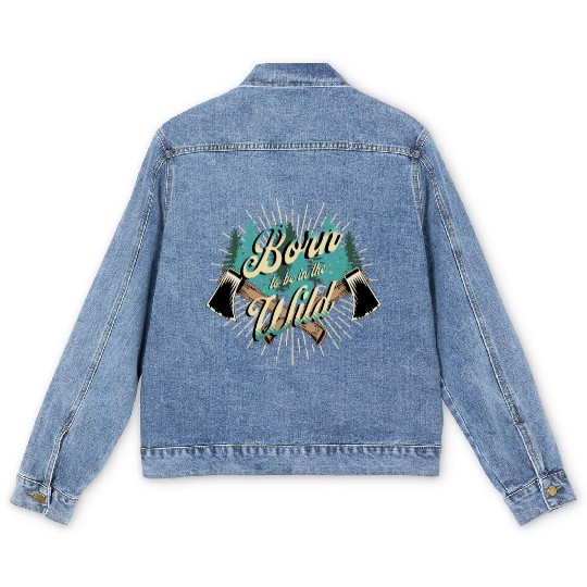 Born to be Wild Men's Denim Jackets