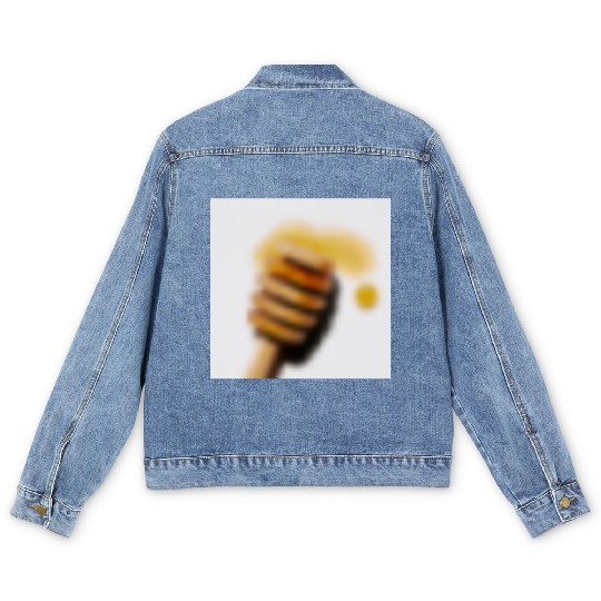 BBQ Black Belt BJJ White Belt Men's Denim Jackets