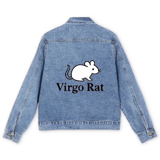 Virgo Rat Men's Denim Jackets