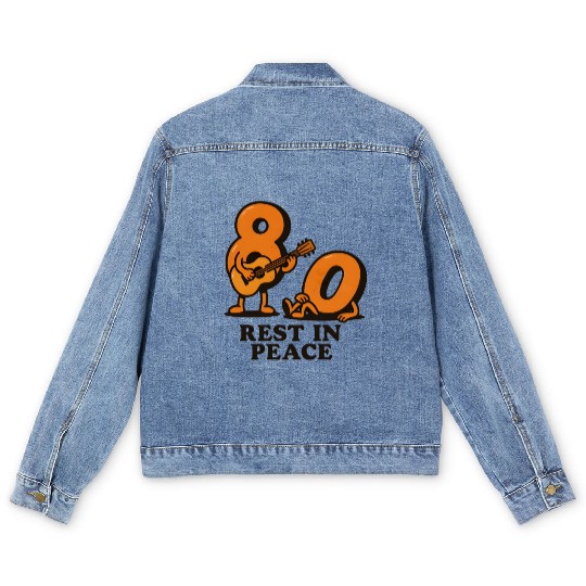 Rest in peace 80s Men's Denim Jackets