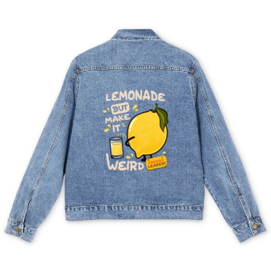 Lemonade Freshly Leaked Men's Denim Jackets