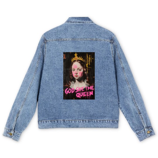 God Save the Queen Men's Denim Jackets
